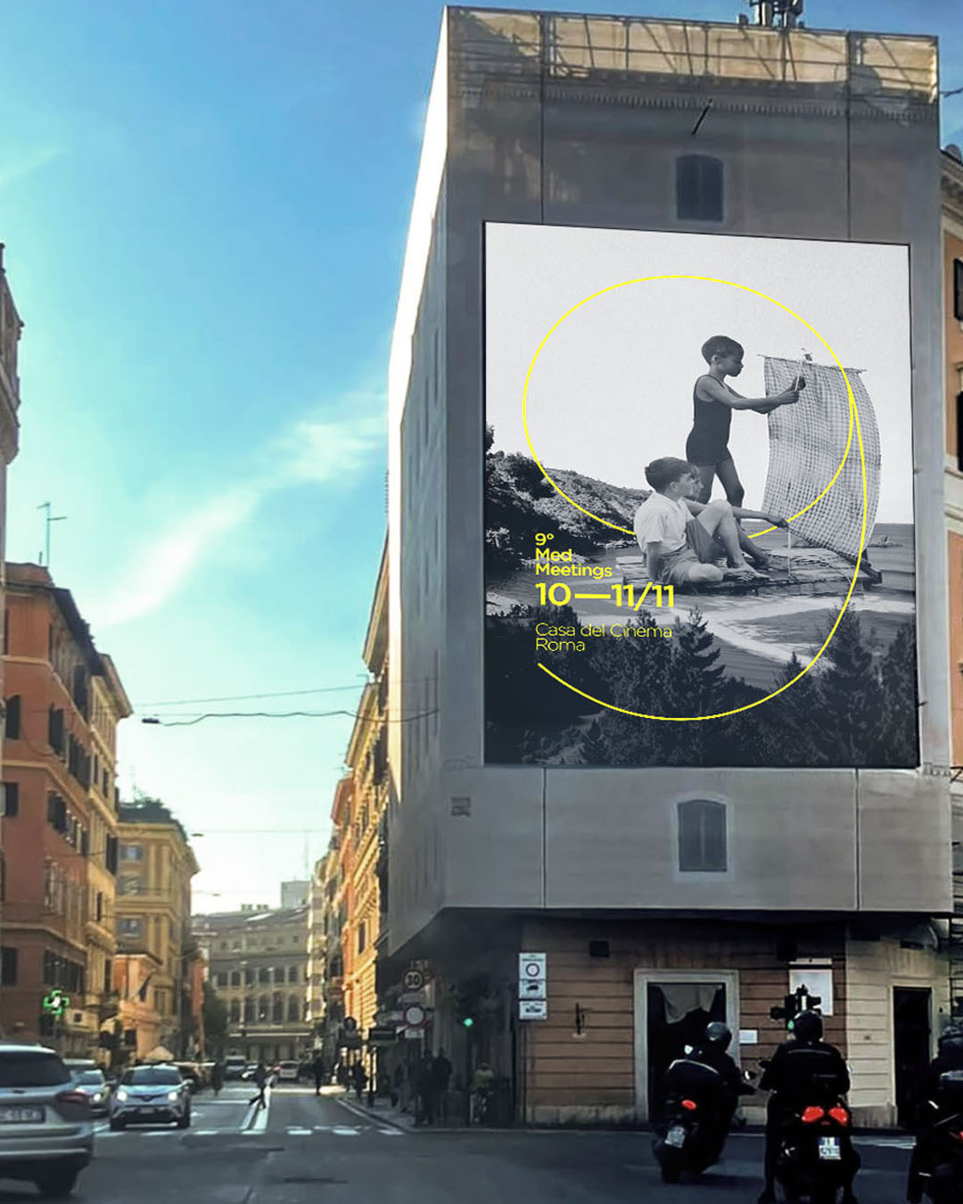 Outdoor posters for the 31st Med Film Festival