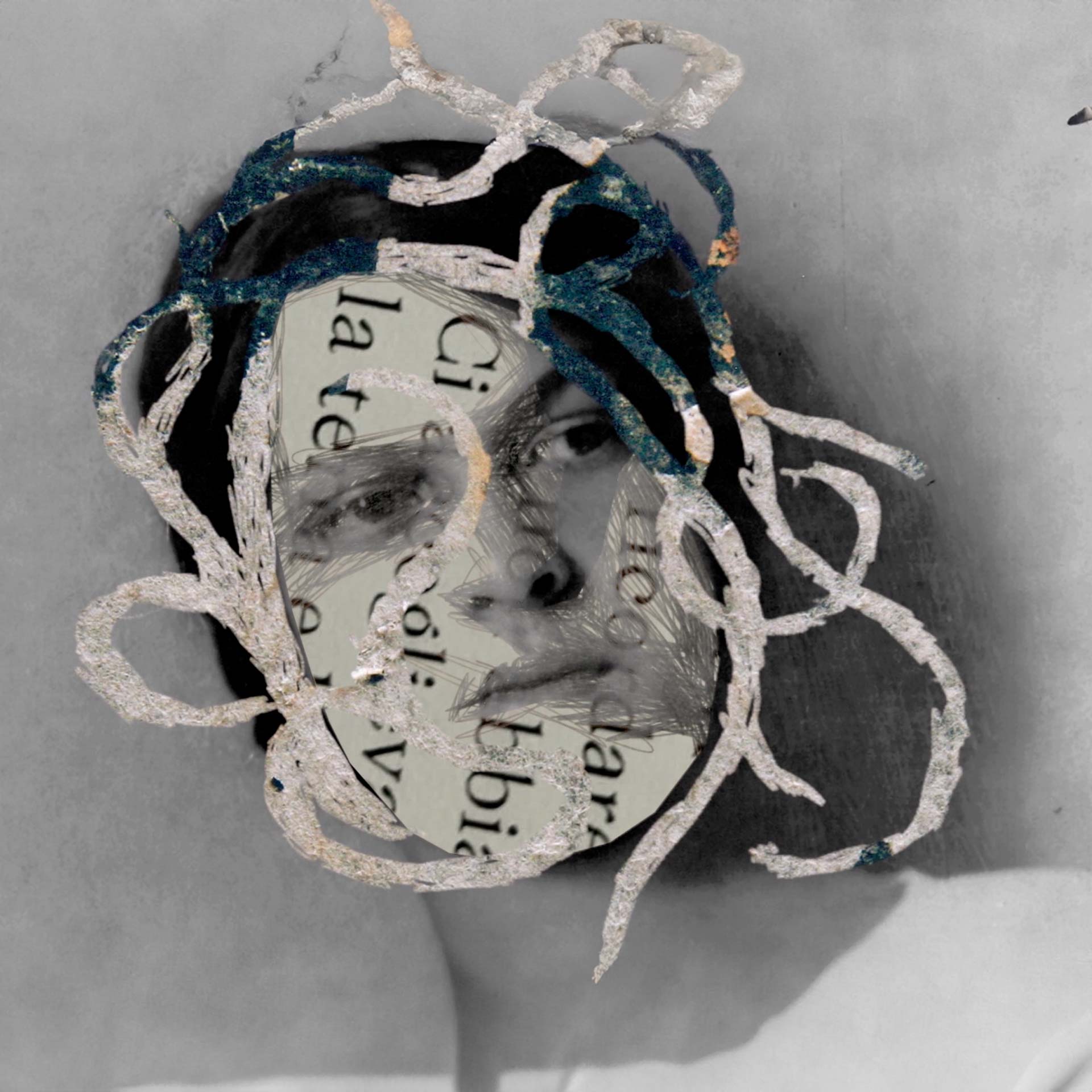Animated collage of archival images and visual experiments for the Visionaria project.