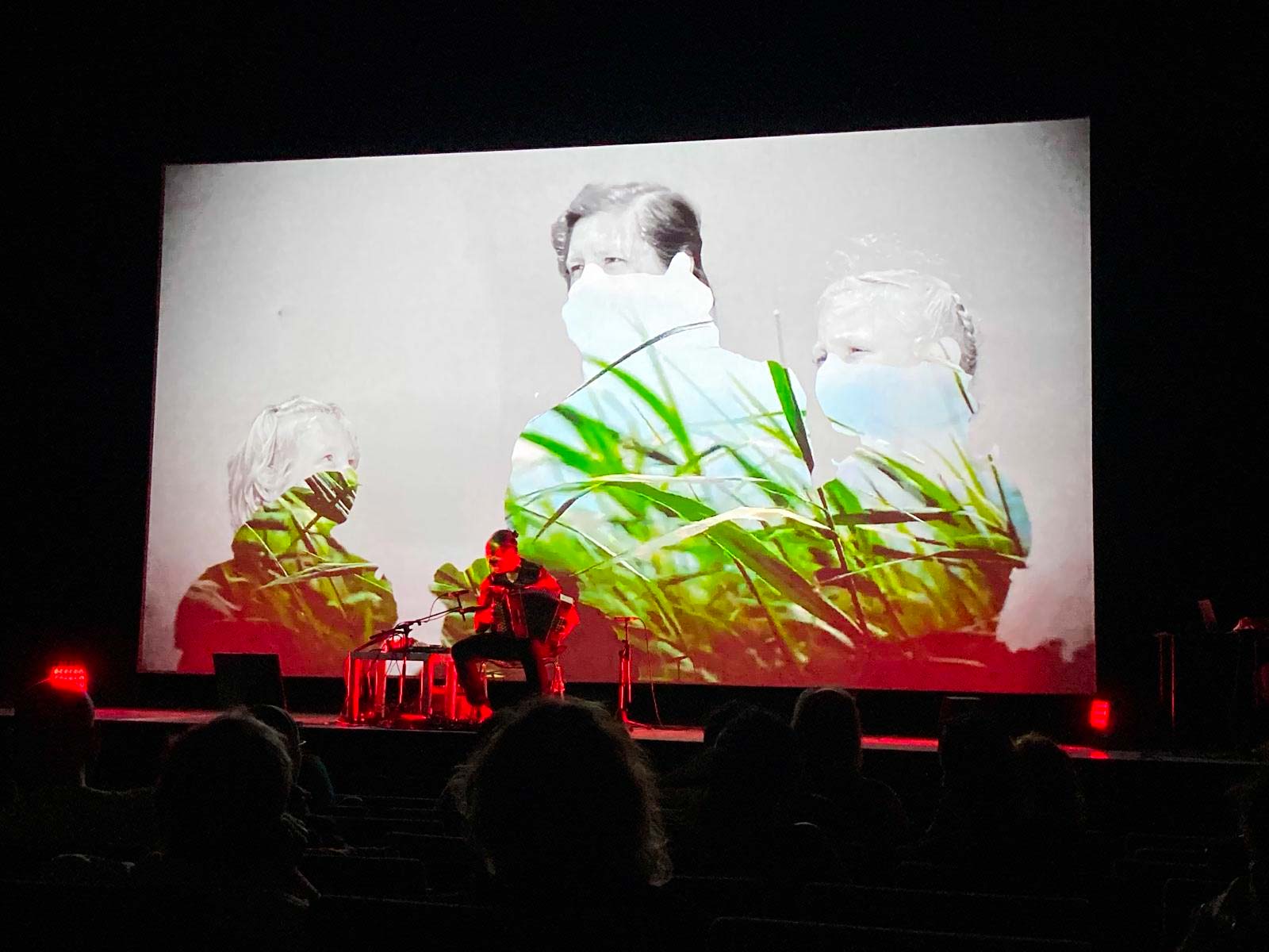 Photo from the Visionaria performance at Triennale Milano.
