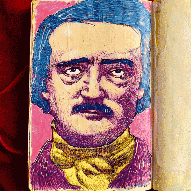 Red Book - Edgar Allan Poe | The Raven